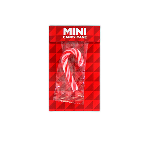 Branded Mini Candy Cane Christmas Sweets
